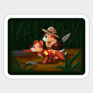 Chip 'n' Dale Sticker